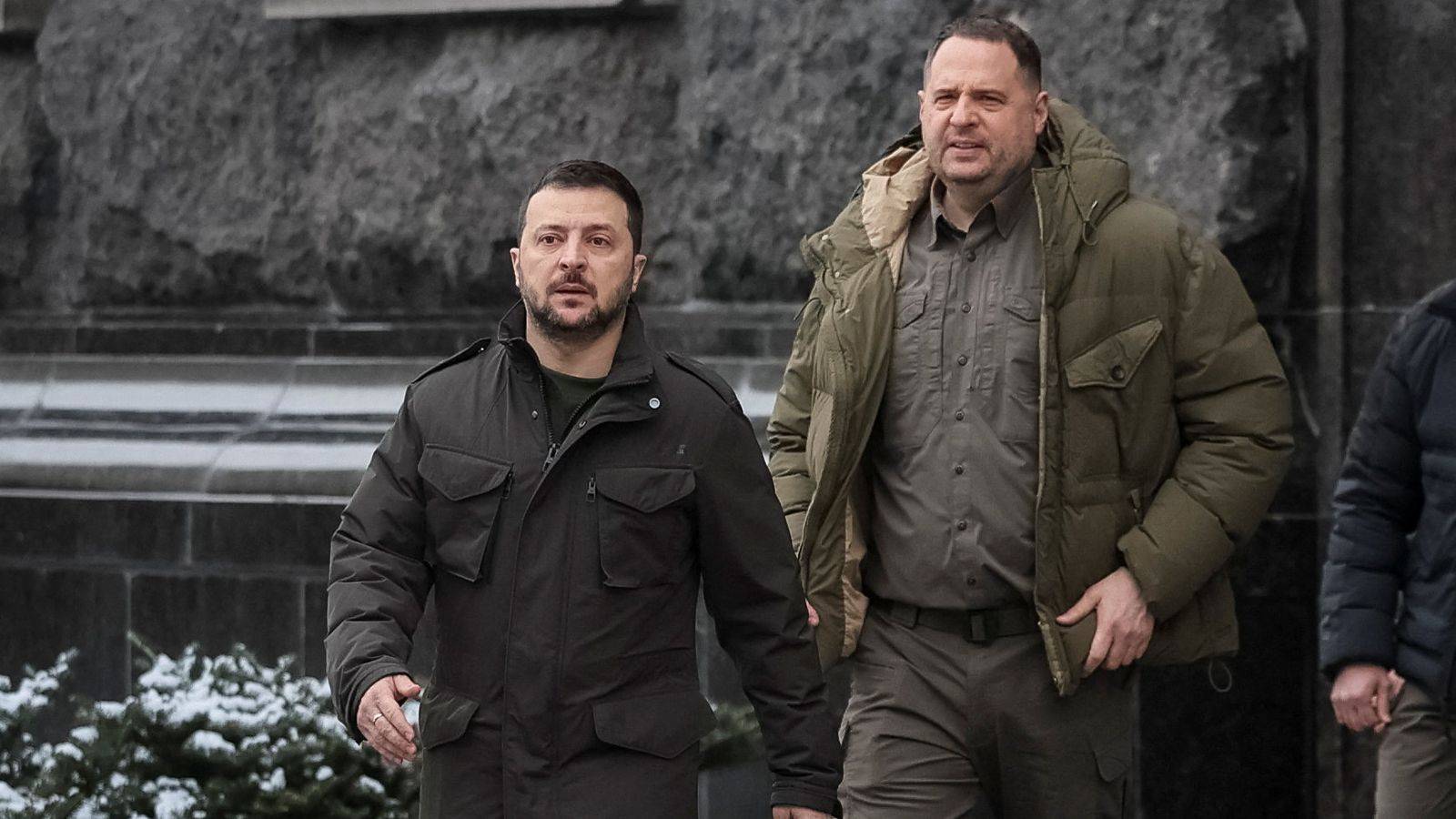 Володимир Зеленски и Андрей Ермак